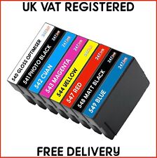 Compatible Ink Cartridges for Epson R800 R1800 T054 (Frog) (Set of 8) non-oem