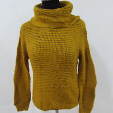 ZARA Womens Wool Blend Jumper Mustard Chest 40/42 UK Size 12/14 REF (Y01560)