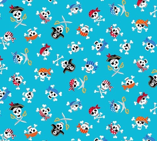 Makower pirates skulls - -,