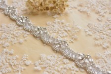 Bridal Belt Sash Rhinestone