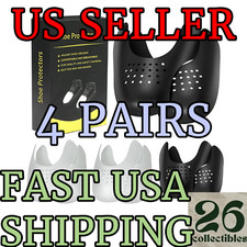 4 Pairs Shoe Protectors Crease