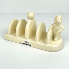 Lurpak Toast Rack Vintage Limited Edition Promotional Ceramic. Collectable Retro