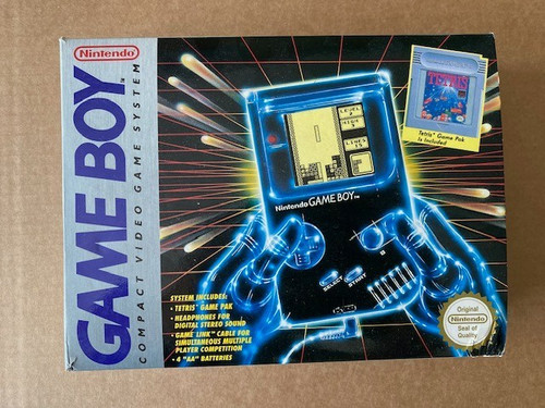 Gameboy original console boxed - original,