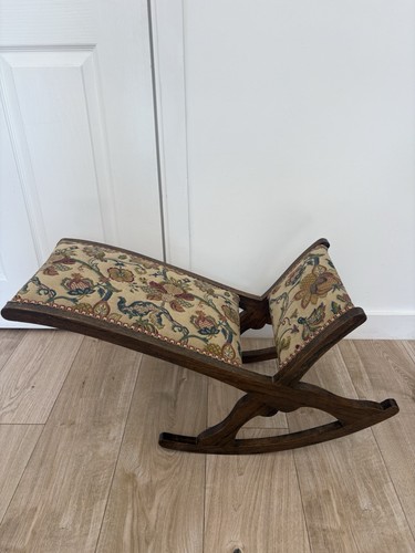 Vintage oak rocking - vintage,