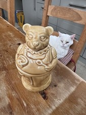 Vintage bear Honey Pot