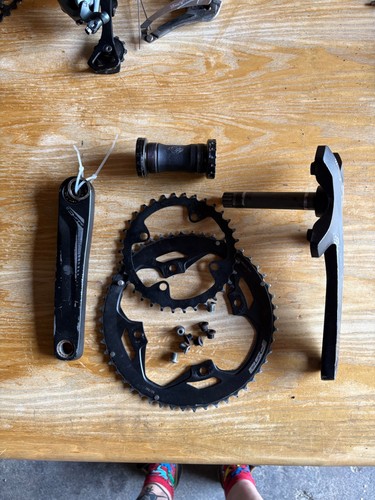 Fsa crankset and bottom - crankset,