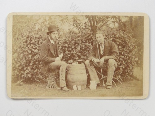 Men drinking beer - drinking,