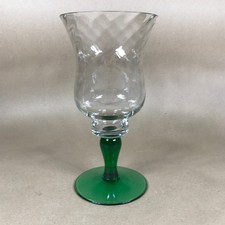 Large Clear Hurricane Glass