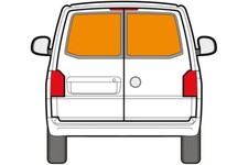 Rear Barn Door Thermal Blind