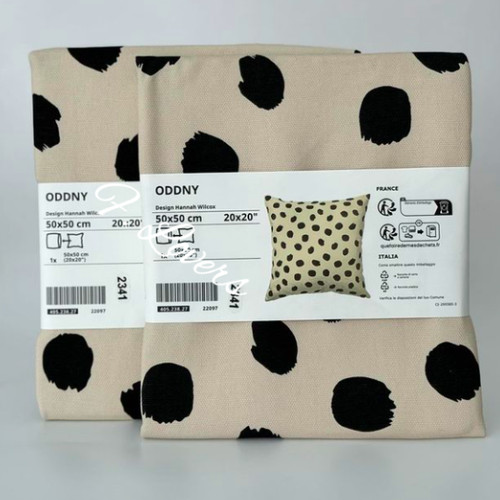 Ikea oddny pillow cushion - x,