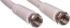 5m White Sky Satellite / Virgin Media Cable TV Extension Cable / Lead / Flylead