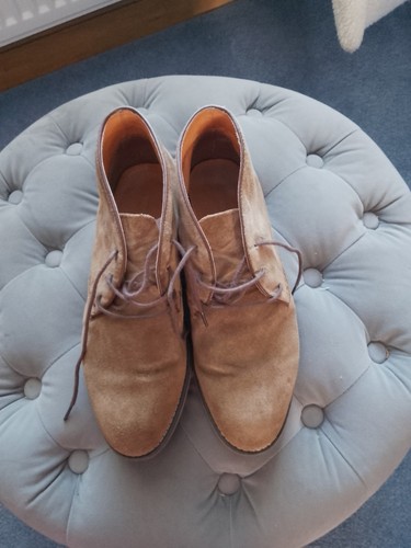 Jeff banks men brown suede - banks,