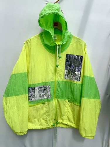 Vintage neon shell jacket - vintage,