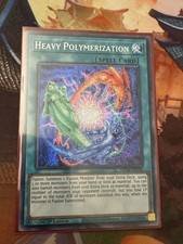 MP24-EN150 Heavy Polymerization Prismatic Secret Rare 1st Edition YuGiOh