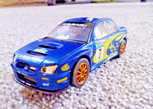 Scalextric rally subaru - scalextric,