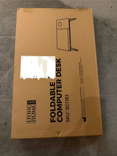 Foldable computer desk