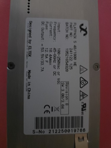 Eltek flatpack rectifier - eltek,