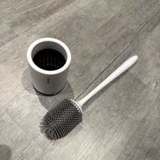 Silicone Toilet Brush and HolderBathroom Toilet Brush Holder SetSilicone Mekeet