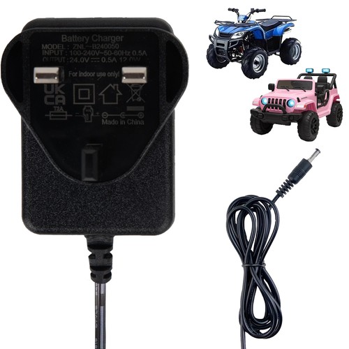 24v 500ma universal charger - 24v,