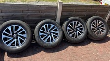Nissan Navara Alloys with tyres