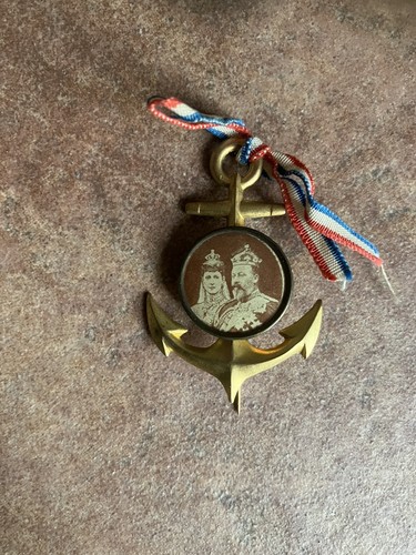 Vintage tin button badge - vintage,