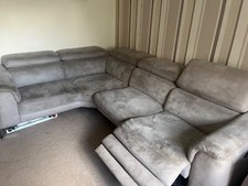Pre owned DFS Corner sofa, USB ports & recliner 