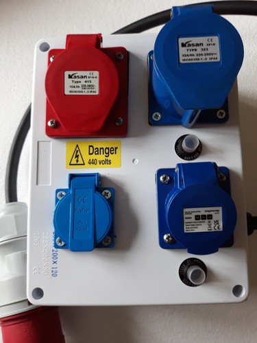 32amp phase plug - 32amp, 4-way