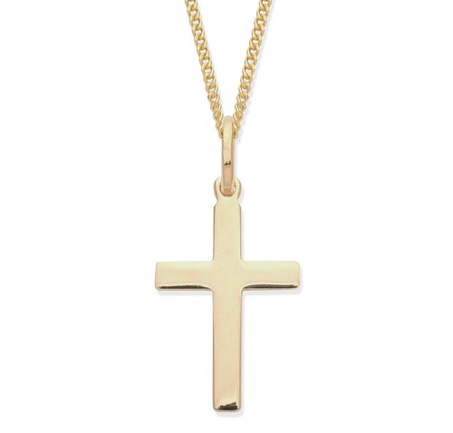 9ct yellow gold plain - gold,