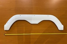 Twin axle caravan wheelspat