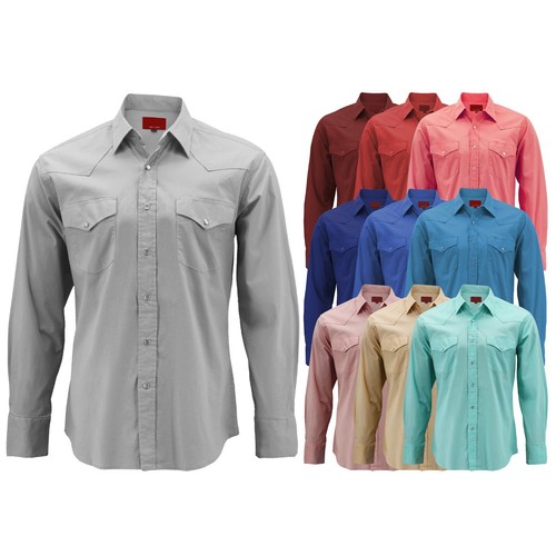 Men pearl snap button - men's,
