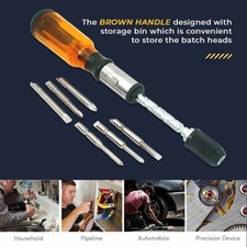 Push Pull Ratchet Screwdriver