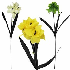 Tazetta Daffodil Stems - Artificial Silk Flowers Spray Discounted Stem