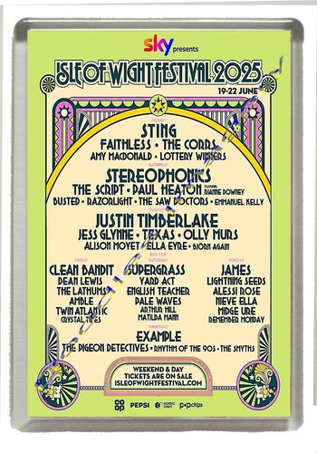 Isle wight festival 2025 - isle,