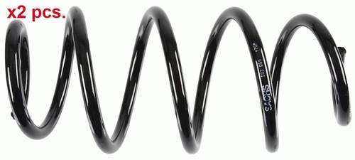 Front suspension spring - spring, fits