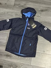Jack Wolfskin Kids Waterproof Jacket 9-10yrs Brand new with Tags Blue