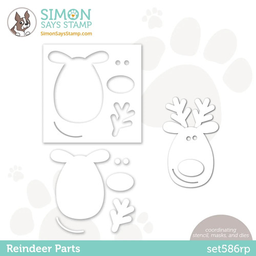 Simon says stamp reindeer - says,