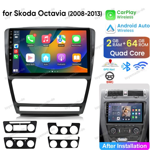 Car stereo carplay 64gb - 10",