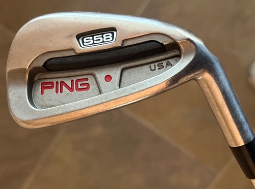 Ping s58 iron red - iron, stiff