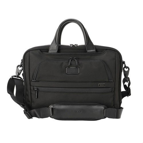New tumi briefcase alpha - alpha, black