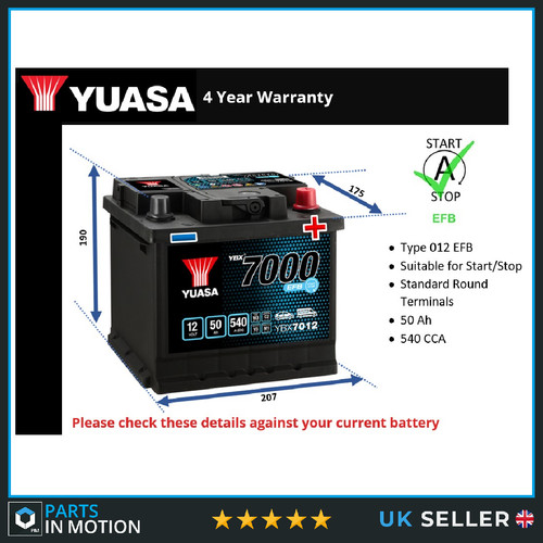 Efb battery fits - efb,
