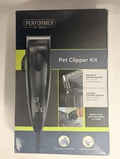 Wahl Pet Clipper Kit – Corded Dog Grooming Clippers w/ Steel Blades & 4 Combs