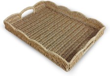 Serving Tray with Scalloped