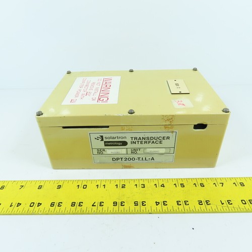 Solartron dpt200 a - solartron, dpt200-t.i.l.-a