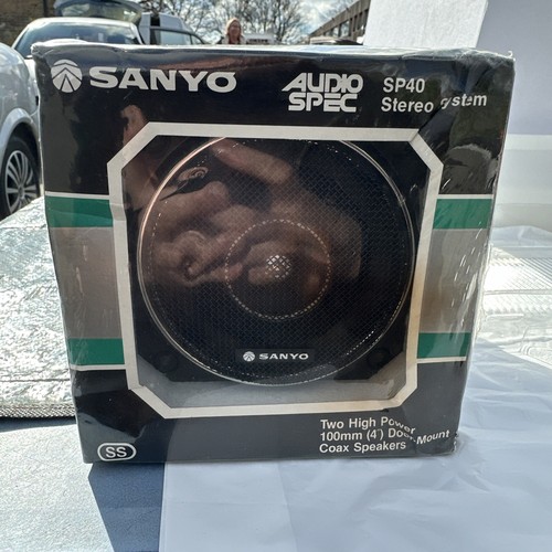 Vintage sanyo audio spec - audio,