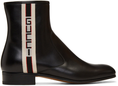 Gucci mens bonny black - black, leather