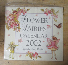 FLOWER FAIRIES CALENDAR 2002 : CICELY MARY BARKER - UNUSED -