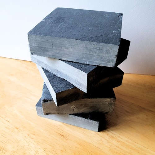 Thick slate block 10cm 4inch - 10cm,