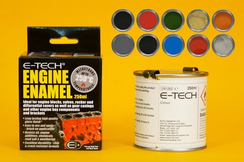 Engine enamel paint - engine,