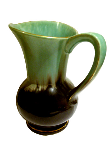 Vintage german pottery jug - german,