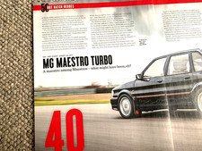 MG MAESTRO TURBO - HOT HATCH